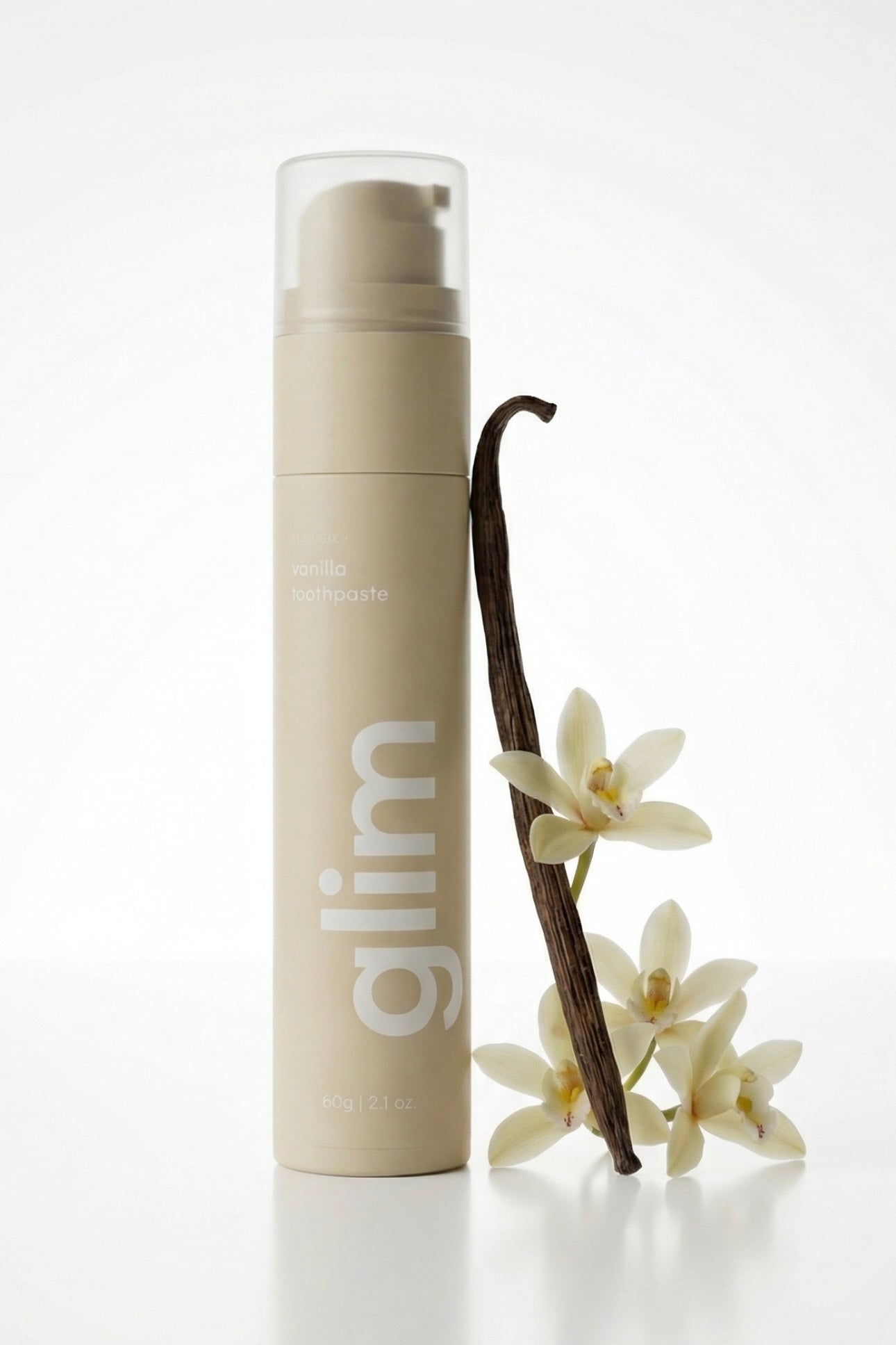 Glim - Vanille Whitening Tandpasta Foam