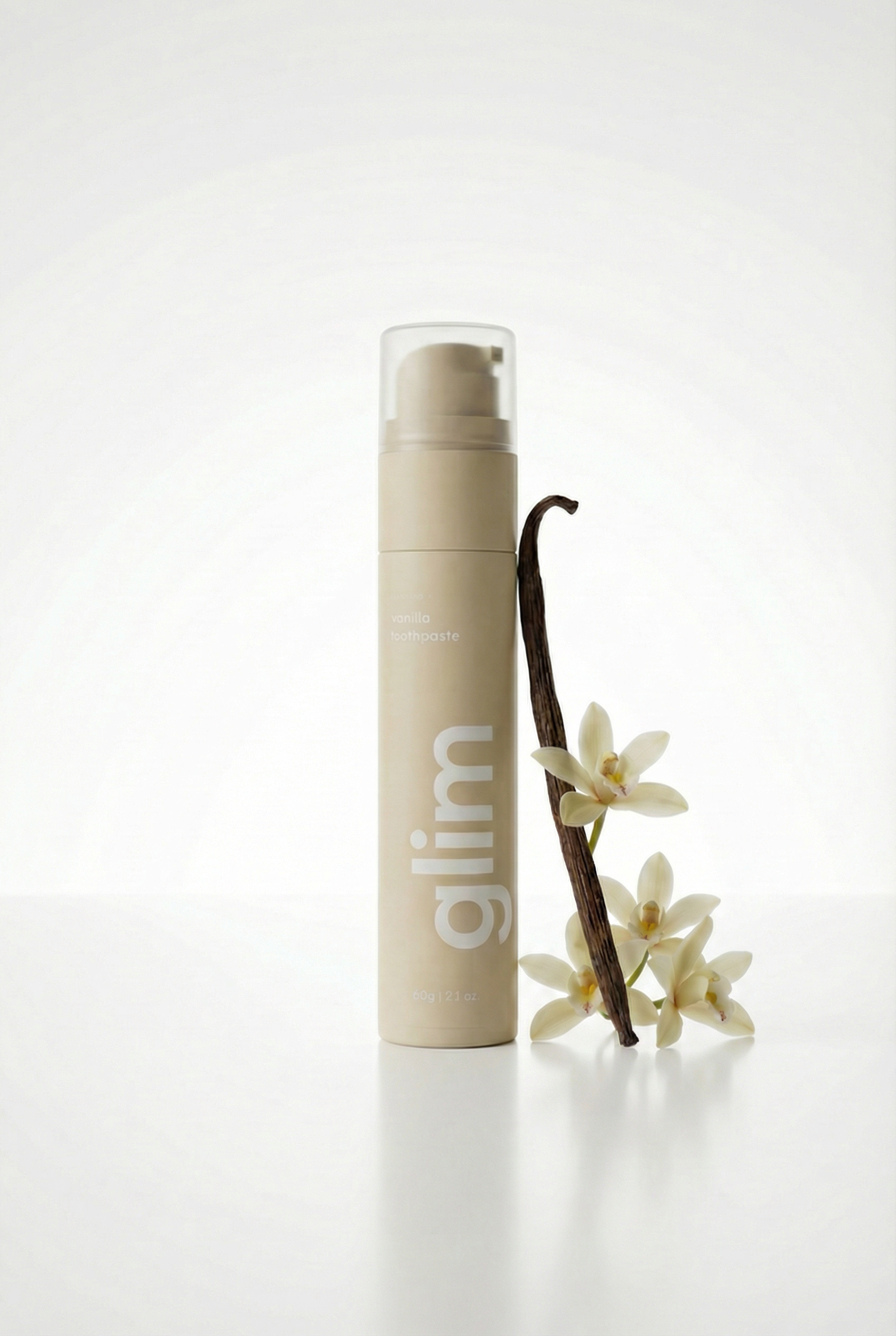 Glim - Vanille Whitening Tandpasta Foam