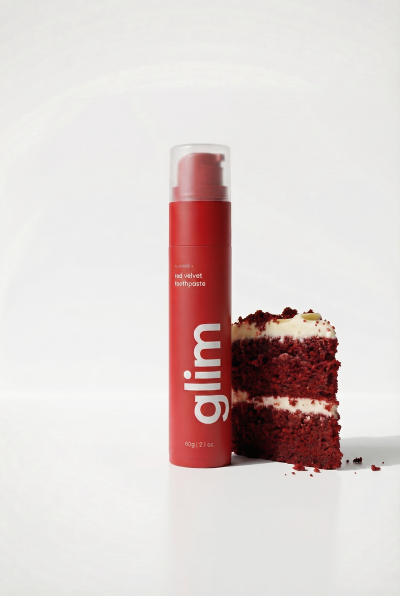 Glim - Red Velvet Whitening Tandpasta Foam