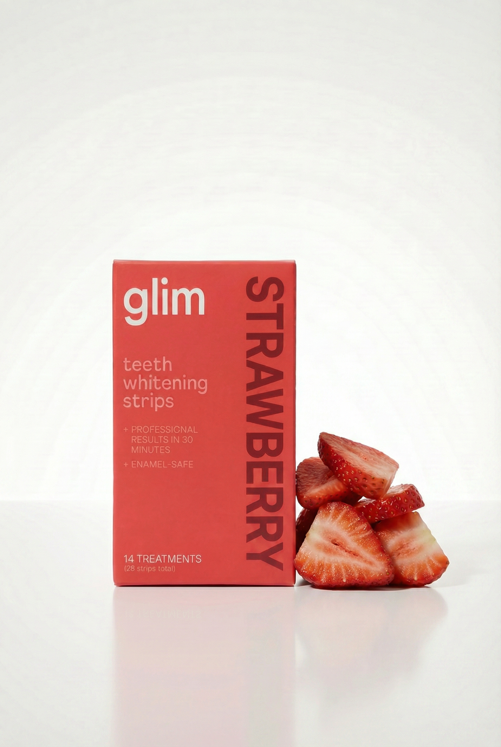 Glim - Whitening Strips Aardbei