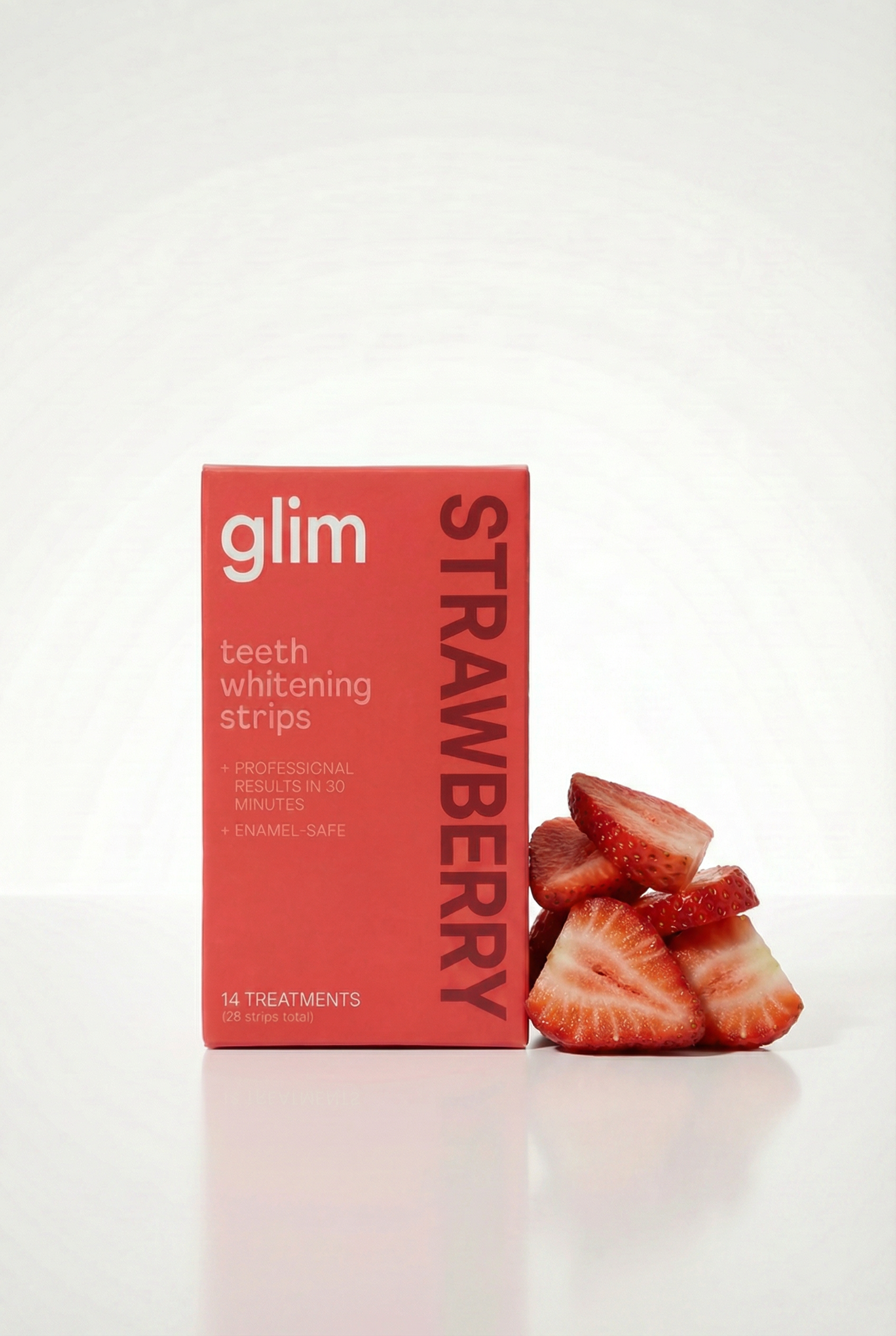 Glim - Whitening Strips Aardbei